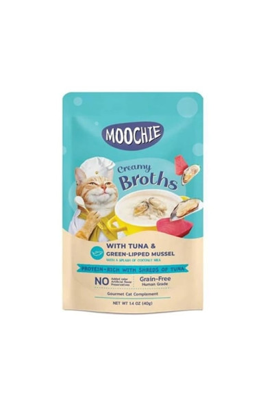 MOOCHİE ÇORBA TON & MİDYE 40 GR MOOCHİE ÇORBA TON & MİDYE 40 GR